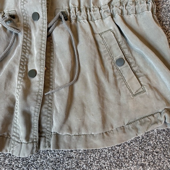 LOFT Green Lightweight Utility Jacket - size medium - Picture 9 of 10